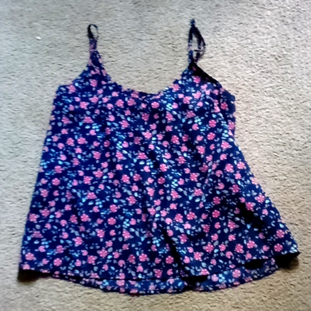 Spaghetti strap tank top